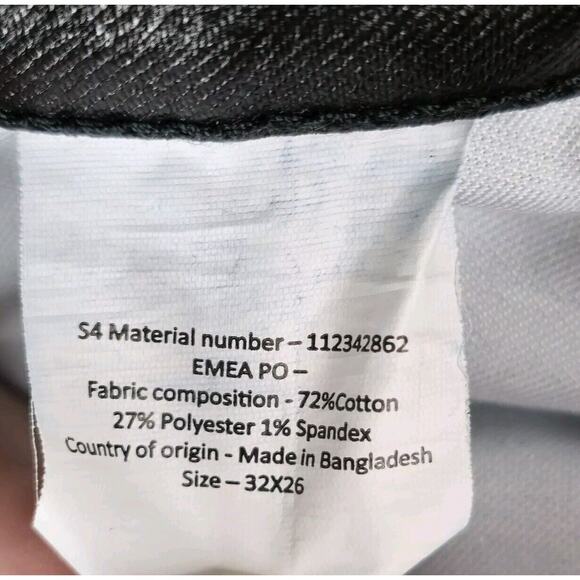 Wrangler Black Straight Leg Jeans - Picture 8 of 11